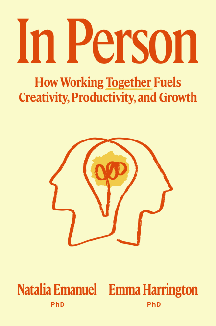 In Person book cover by Natalia Emanuel and Emma Harrington